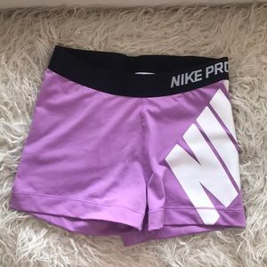 Nike Pro spandex shorts